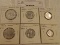 India 6 Coin Lot 1967,1972,1973,1974,1975,1977