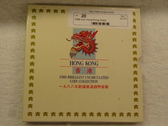 1988 Unc Hong Kong Coins