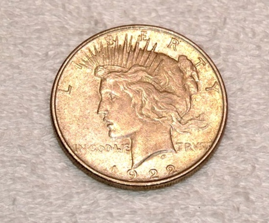 1922 Peace Dollar