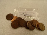 19 Ireland 1 Penny Coins