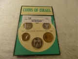 1967 Coins Of Israel 6 coin Jerusalem Specimen Set