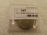 1977 Israel American Numismatic Coin