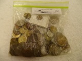 100 plus Foreign coins-Mostly from Israel