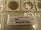 Great Britain 12 1/2 Crown Coins