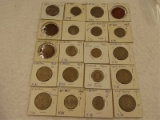 Lot Of 20 Misc Canadian&Great Britain Coins