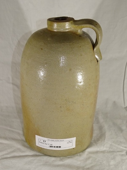 Pottery Jug 11" tall