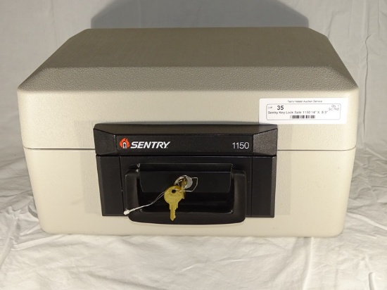 Sentry Key Lock Safe 1150 14" X  8.5"