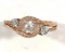 10 KT GOLD Ring with Floting Diamond