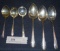 7 Misc Pcs Sterling Spoons Made in 1928 (373