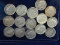 15 Roosevelt Silver Dimes Various Dates and Mints