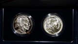2001 Silver Smithsonian American Buffalo 2 Coin