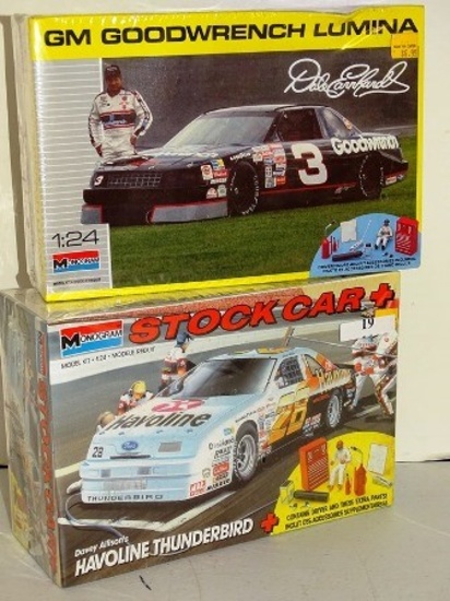 2 Model Kits Dale Earnhardt-Davey Allison