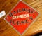 Porcelain Railway Agency Express Sign