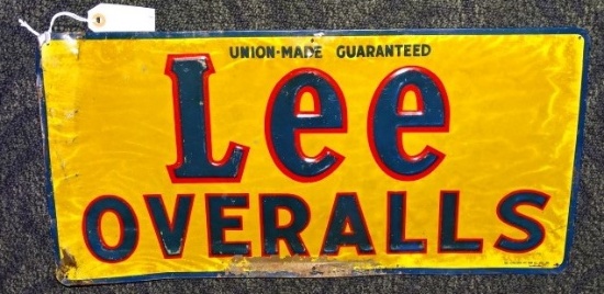 Lee Coveralls Sign