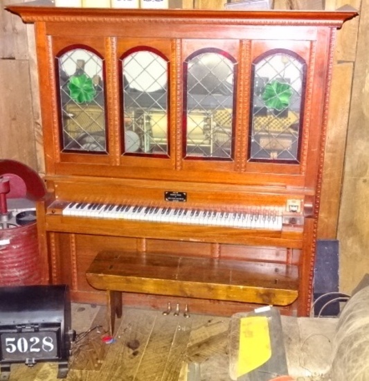 Oak Nicholodian Player Piano "Coinola" Orchestrion