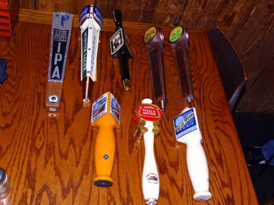 Beer Tap Handle Lot of 8