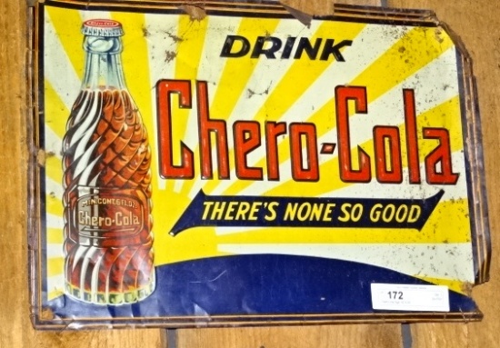 Chero-Cola Sign 14" X 20"