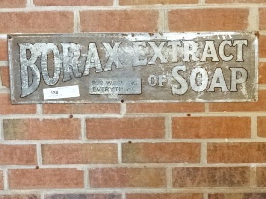 Borax Extract soap Tin Sign