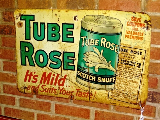 Tube Rose Snuff Sign