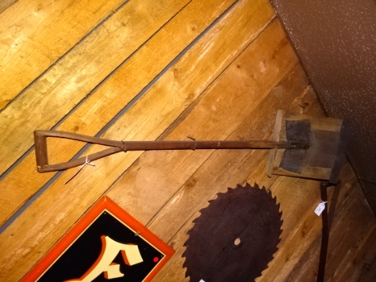 Antique Wooden Shovel