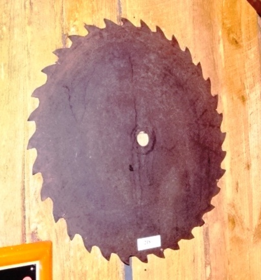 Antique Saw Mill Blade