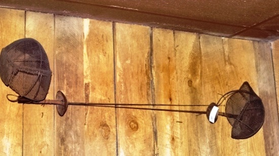 2 Fencing Swords & 2 Masks