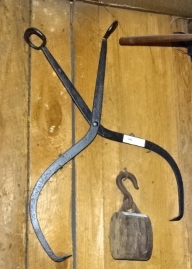 Large Ice Tongs 34"