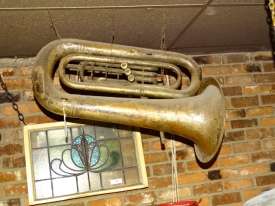 Vintage Brass Baritone Tuba