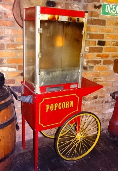 Popcorn Machine Cart