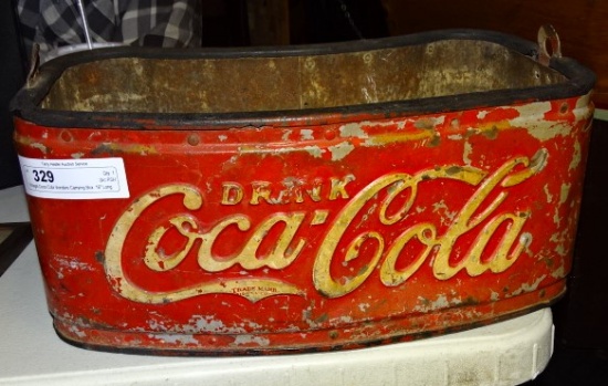 Vintage Coca Cola Vendors Carrying Box