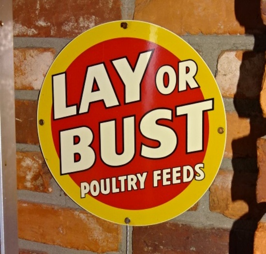 Lay or Bust Sign