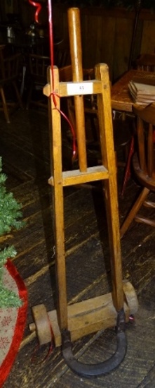 Vintage Wooden Hand Truck