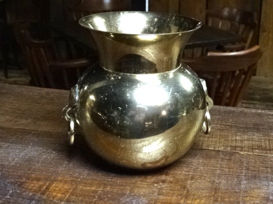Vintage Brass Spittoon