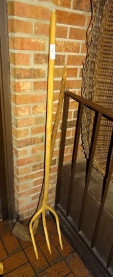 Wooden Pitchfork