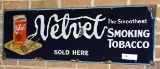 Velvet Tobacco Porcelain Sign 12