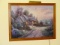 Thomas Kincaid framed puzzle