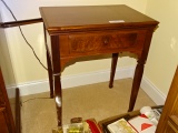 Singer Sewing Machine with Mahg. Cabinet