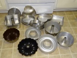 Lot of cake pans