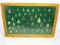 46 Native American Arrowheads In Glass Case TN