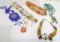 6 Native American Beaded Headbands & Necklaces