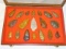 19 Native American Spear Points & Arrowhead-In Cas