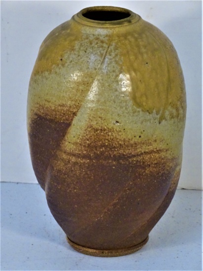 Ben Owens Melon Twist Pottery Jar