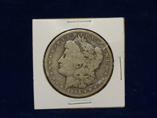 1896 O Morgan Silver Dollar