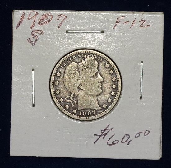 1907 S Barber Quarter