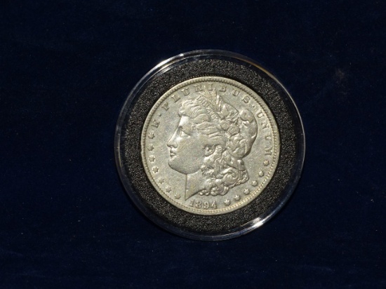 1894 O Morgan Silver Dollar