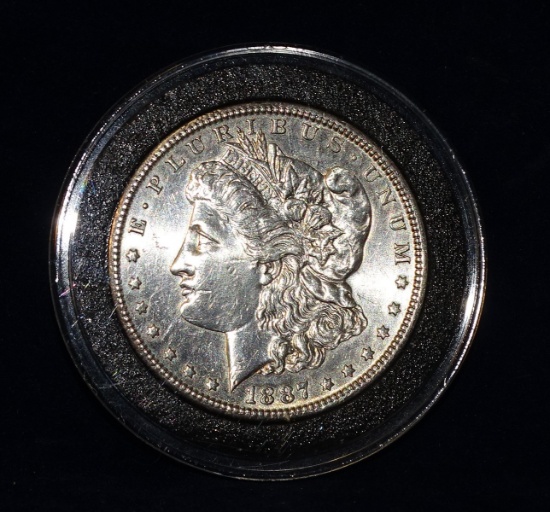 1887 S Morgan Silver Dollar