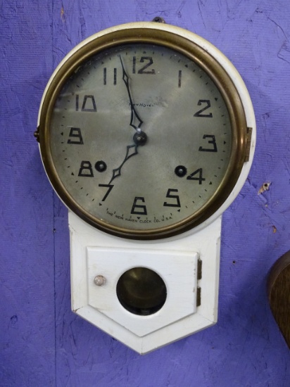 Small New Haven School House Clock