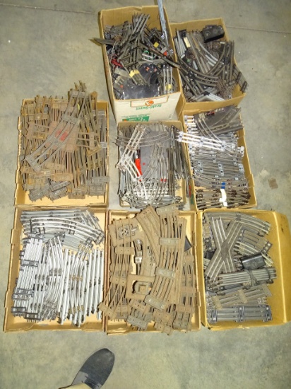 8 Box Lots of Misc. Train Tracks