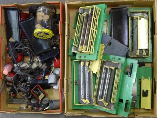2 Box Lots Lionel Train Parts & Accessories