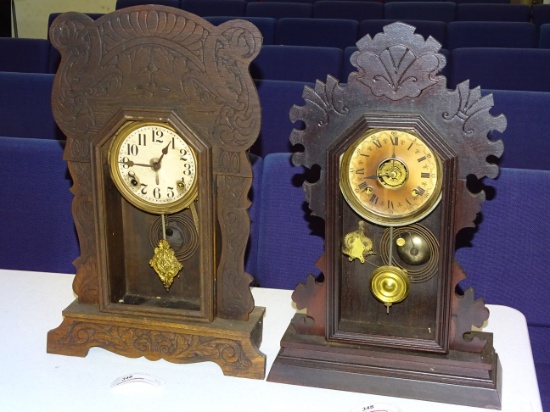 Two Vintage Kitchen Clocks Ansonia & Session***